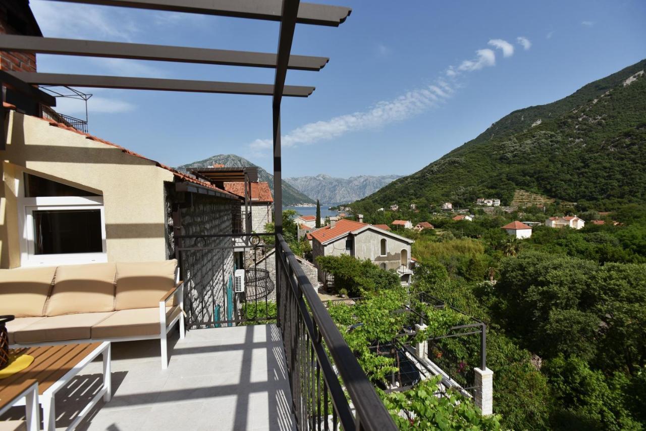 Stone House Morinj Kotor Exterior foto