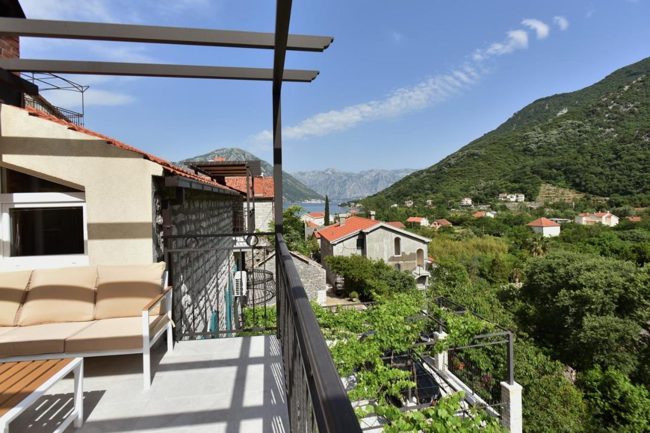 Stone House Morinj Kotor Exterior foto