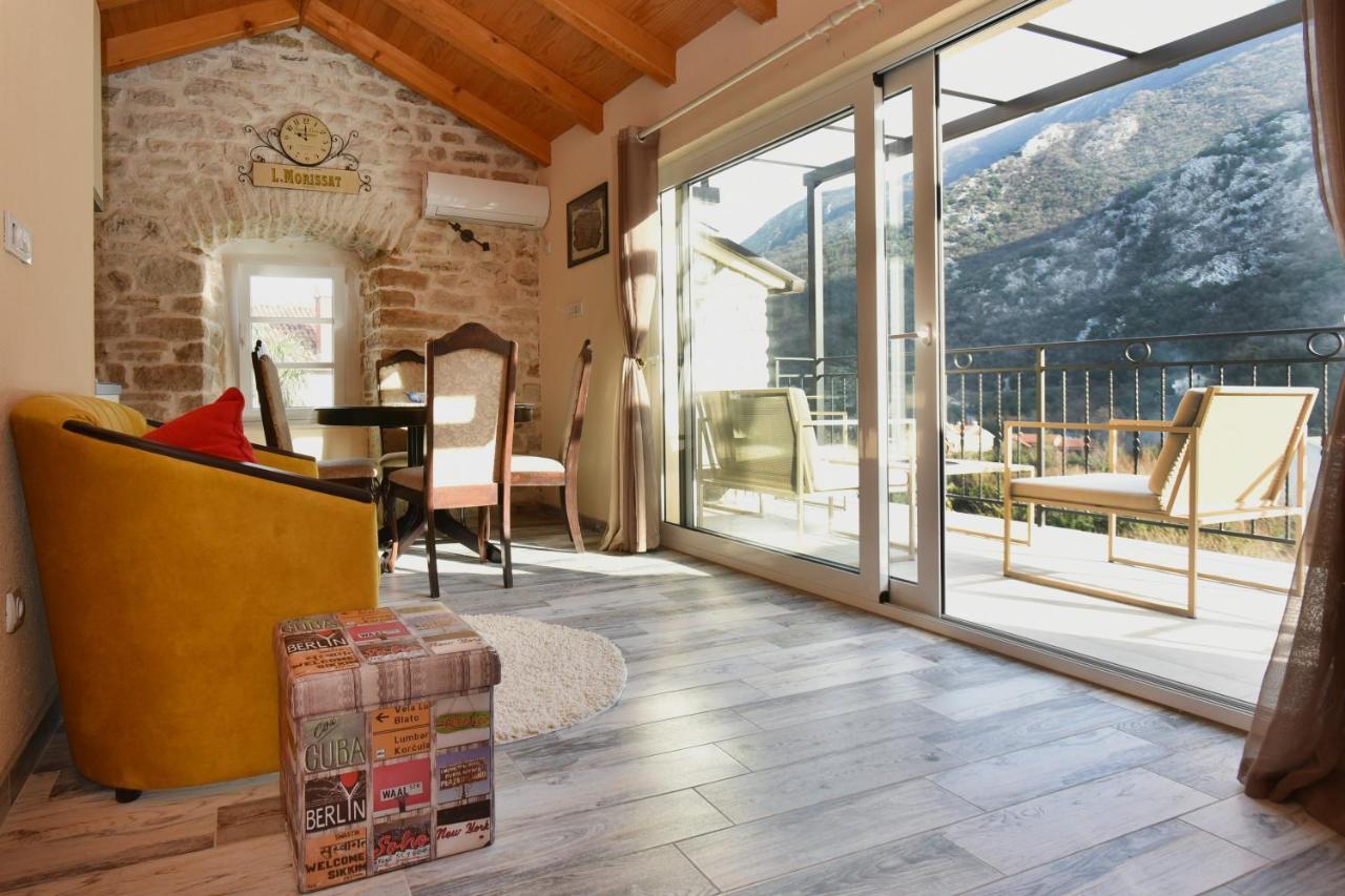 Stone House Morinj Kotor Exterior foto