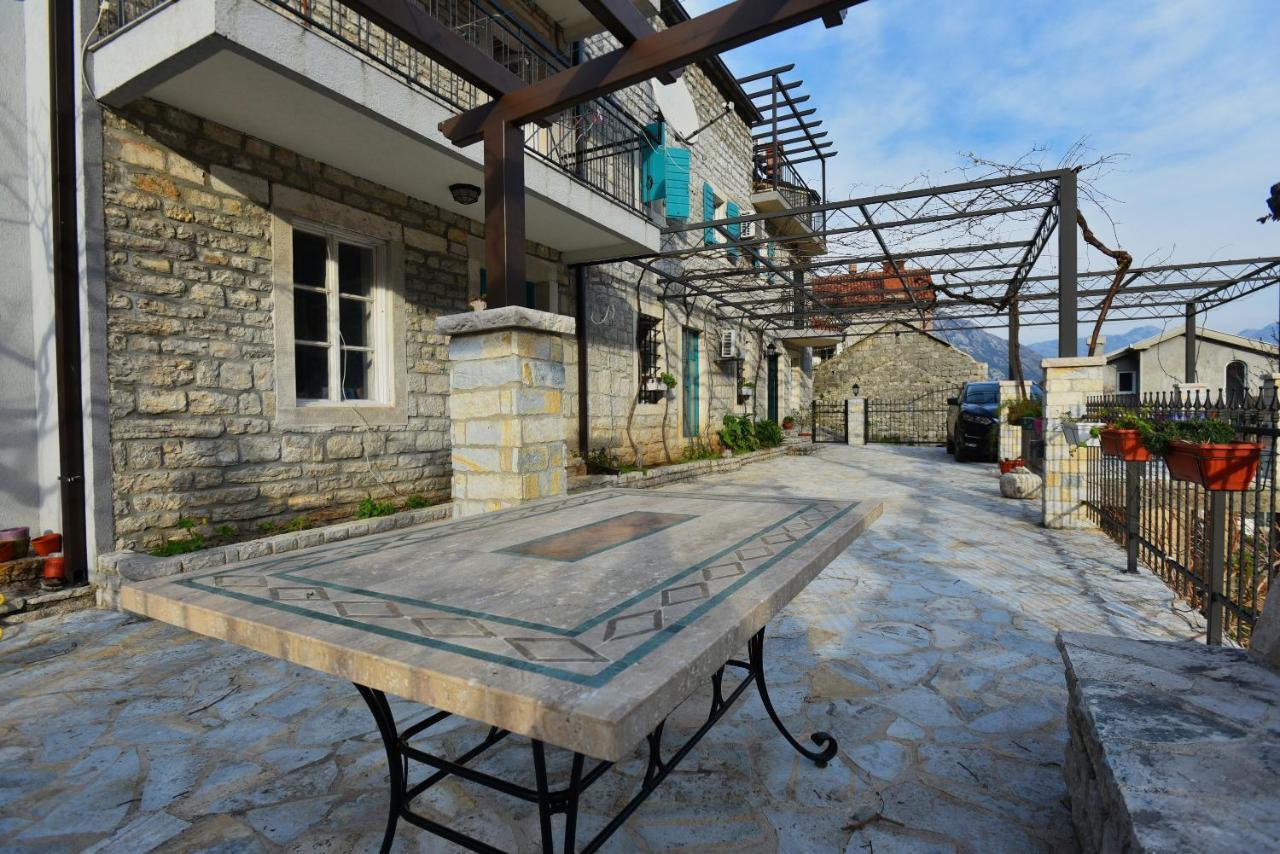 Stone House Morinj Kotor Exterior foto
