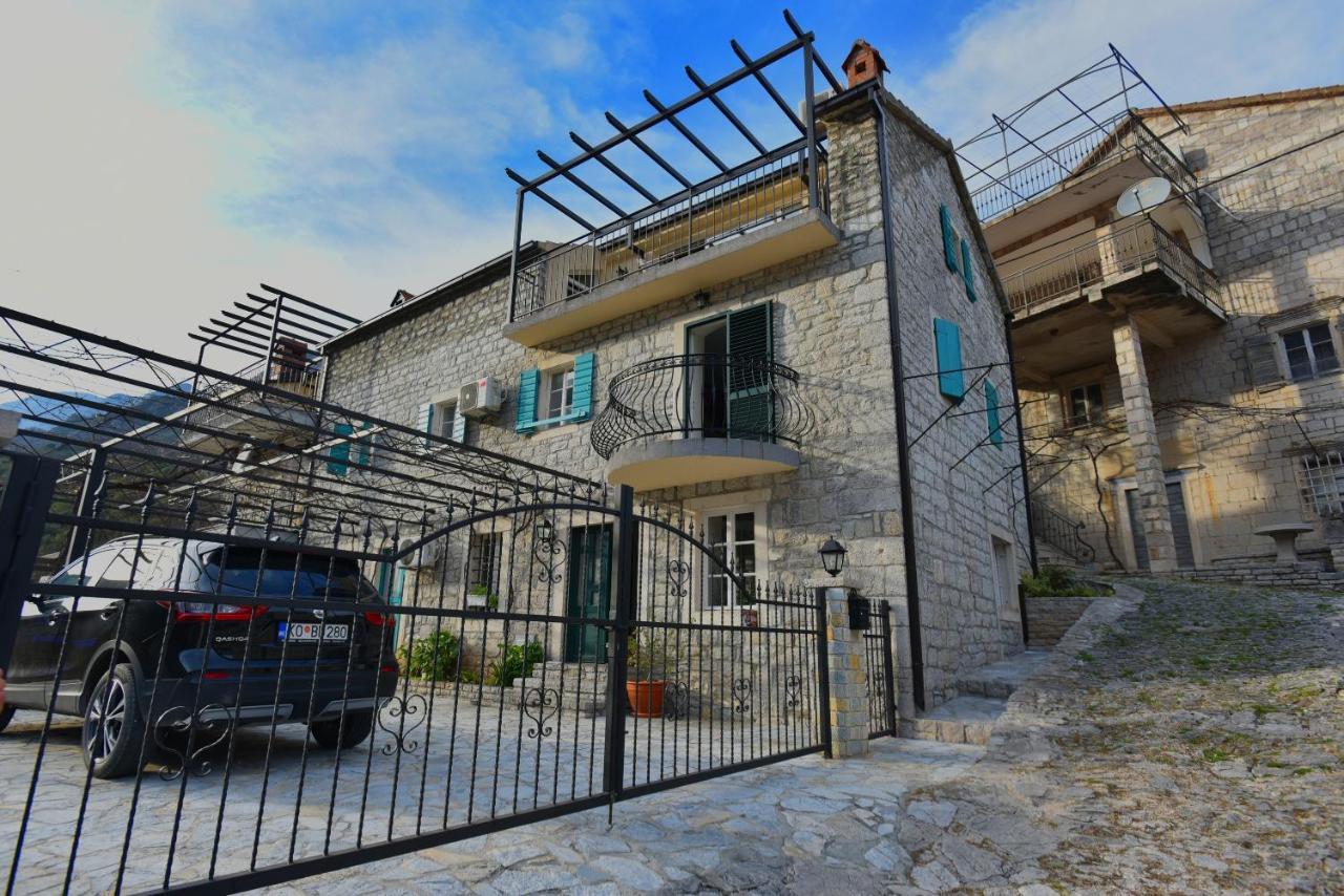 Stone House Morinj Kotor Exterior foto