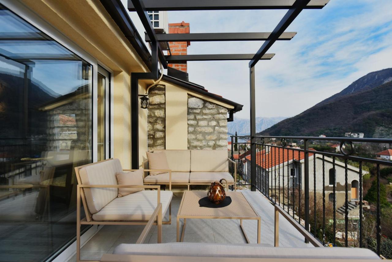 Stone House Morinj Kotor Exterior foto
