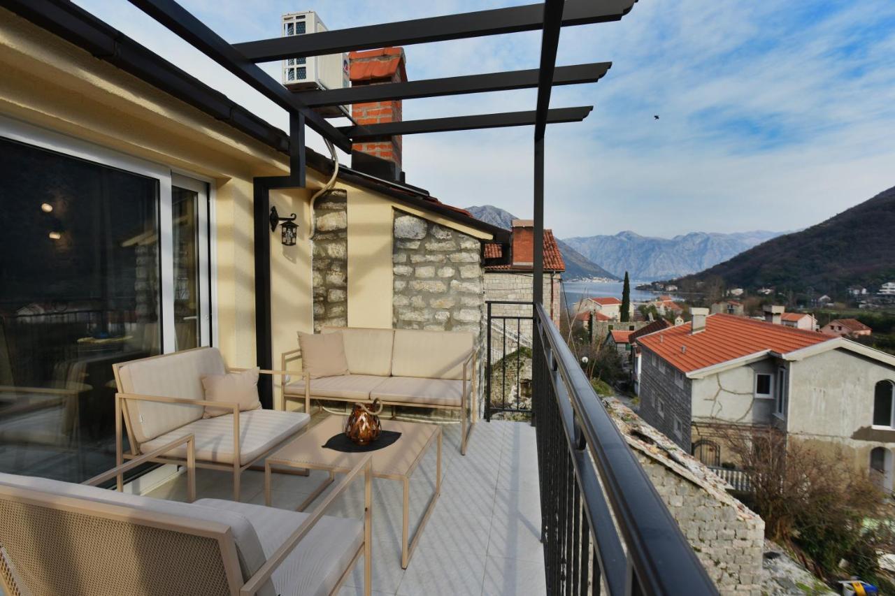 Stone House Morinj Kotor Exterior foto